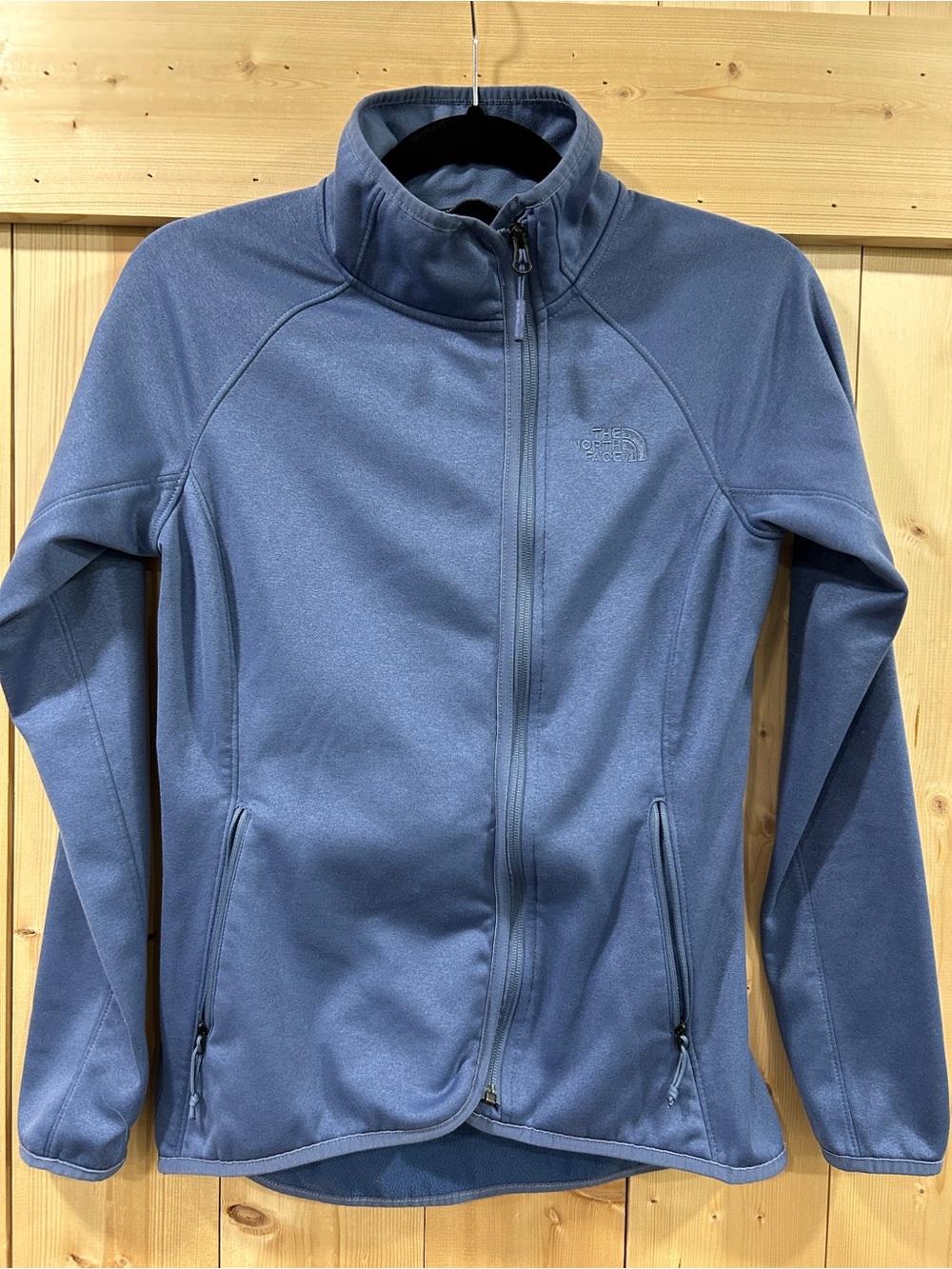 The North Face Arcata Asymmetrical Full Zip, Blue, Size Sm Gorpcore Athleisure